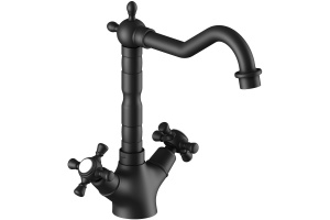 Смеситель Timo Nelson 0143/03F для раковины, черный