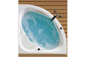 Акриловая ванна Santek Карибы 140x140 см (1.WH11.1.982) - 3