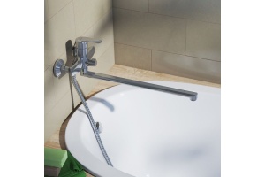 Смеситель Iddis Ray RAYSBL2i10WA универсальный - 2