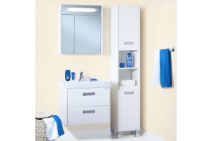 Мебель для ванной Бриклаер Палермо 70/3 подвесная, с 2 ящиками