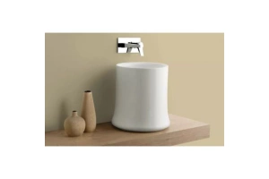 Раковина накладная Simas Sharp белая - 2