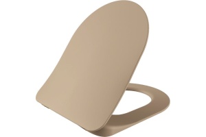 Унитаз подвесной Creavit Free FE322.F0100 капучино, сиденье микролифт - 3