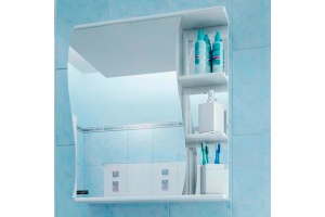 Зеркало-шкаф СанТа Волна 50 L