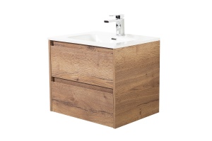 Тумба с раковиной BelBagno Kraft 70 светлое дерево  - 2