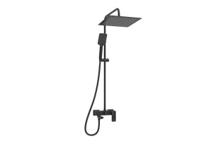 Душевая система WasserKraft  30 черный матовый