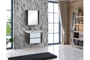 Зеркало-шкаф Onika Стоун 70 ателье темное (207034) - 3