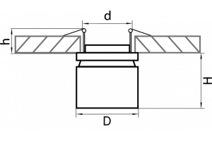 Встраиваемый спот Lightstar Forte Inca 213847 - 2