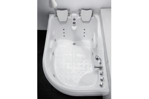 Гидромассажная ванна Gemy  180x121 см (G9083 B L) - 3
