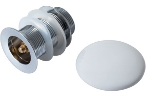 Донный клапан для раковины Allen Brau Fantasy белый матовый