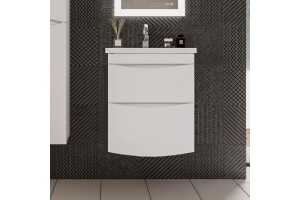 Тумба для комплекта Бриклаер Вега 60 с двумя ящиками, белая - 2