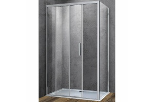 Душевой уголок Vincea Soft 120х90 хром стекло прозрачное