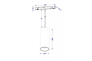 Подвесной светильник Maytoni Focus LED TR041-4-12W3K-M-DS-B - 2