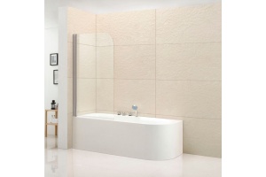 Душевая шторка на ванну CEZARES ECO-V-1 (ECO-O-V-1-80/140-C-Cr)