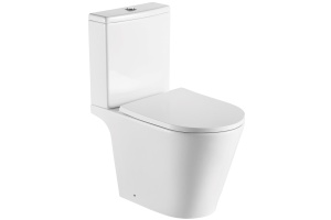 Унитаз напольный Aquatek Бетта белый с сиденьем микролифт (AQ1363B-00)