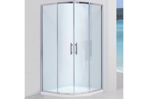 Душевой уголок Black & White Stellar Wind 90х90 хром