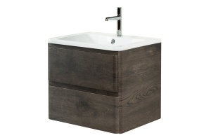 Тумба под раковину BelBagno Albano 60 темное дерево - 2