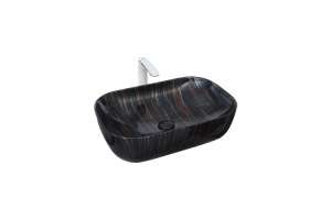 Раковина накладная Weltwasser WW ELBACH 2143P K501 61 черный (10000004555)