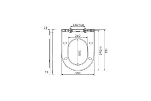 Крышка-сиденье Am.Pm Spirit V2.0 C707858WH с микролифтом - 2