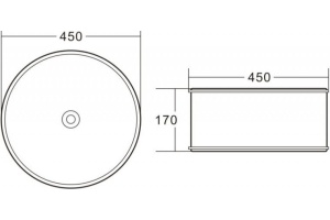 Рукомойник BelBagno BB1383 - 3