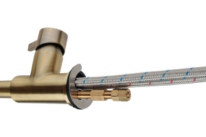 Смеситель для кухонной мойки Timo Hette латунь (1026/02F) - 3