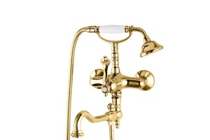 Смеситель для ванны Cezares Margot золото