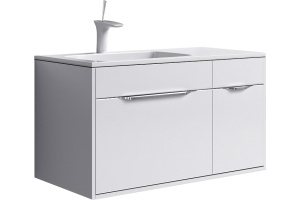 Тумба для комплекта Aqwella 5 stars Malaga 90 L белая