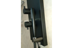 Душевая стойка Cezares Premier черный, матовый (PREMIER-CD2-T-NOP) - 2