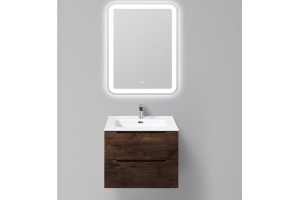 Тумба с раковиной BelBagno Etna 60 темное дерево - 2