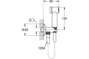 Гигиенический душ Grohe Sena Trigger Spray 35 26332000 - 3