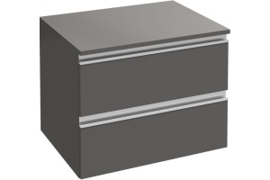 Тумба Jacob Delafon Vox EB2060-442 60 см, серый антрацит