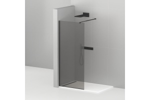 Душевая перегородка Cezares Liberta-L-1-110-GR-NERO