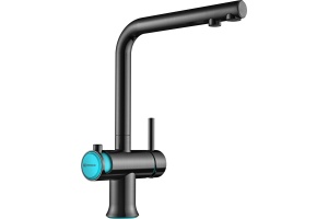 Смеситель для кухни Omoikiri Hotaru GB-IB графит, indigo blue