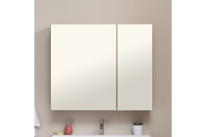 Зеркало-шкаф Aquanet Йорк 100 орех