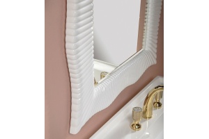 Зеркало Armadi Art Soho 70х100 с подсветкой белый - 3