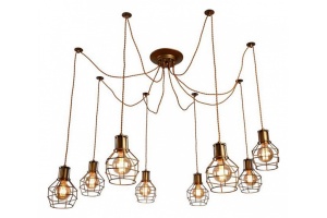 Подвесная люстра Escada Boston 1129/8S (Bronze)