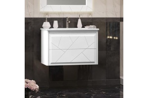 Тумба под раковину Opadiris Луиджи 80 белая матовая