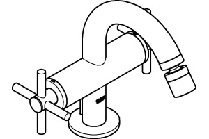 Смеситель Grohe Atrio New 24027AL3 для биде - 2