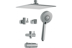Душевая система Cersanit Neno хром без смесителя - 3
