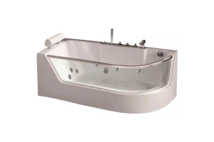 Ванна акриловая WeltWasser WW HB Alster 150/75 WT L белый с гидромассажем (10000005698)