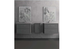 Шкаф подвесной Cezares Tiffany, Grigio Nuvola (55246)