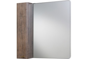 Зеркало-шкаф Bellezza Олимпия 80 L орех