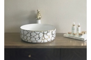 Накладная раковина Gid Luxe line 36 см (D1357h018)