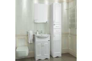 Тумба под раковину напольная Санта Верона 50 белый - 3