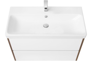 Тумба под раковину Aquaton Сканди 90 белый - светлое дерево