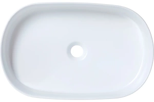 Раковина накладная Allen Brau Fantasy Oval 55х36 белый матовый - 3