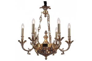 Подвесная люстра Lucia Tucci Firrnze FIRENZE 1781.8.2 antique gold