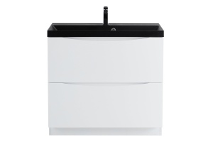 Тумба с раковиной BelBagno Marino 90 белый - 2