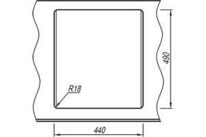 Мойка кухонная Florentina Липси 460 шампань - 3