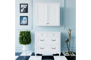 Тумба под раковину ValenHouse Лиора 88.5 см (L90_KDББ) - 2