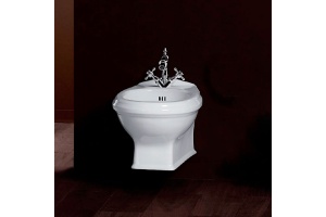 SIMAS Arcade Биде подвесное 37х53см с 1 отв. под смеситель, цвет белый - 2